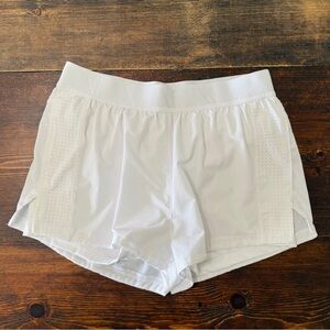 Alala Women's Court Short - White Athletic Shorts - Size M